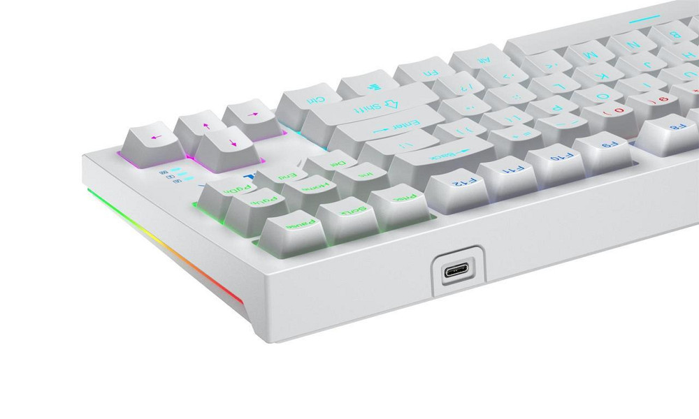 Клавіатура Aula F3032 KRGD Red White (6948391204680) ( Білий ) Харьков - изображение 2