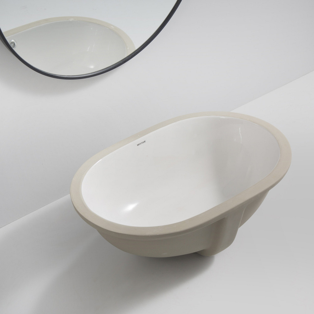 Раковина врізна під стільницю MIXXUS PREMIUM ELLIPSE-1701 570х385х205mm з переливом   ( MP6566 ) 28377 Харків - фото 9