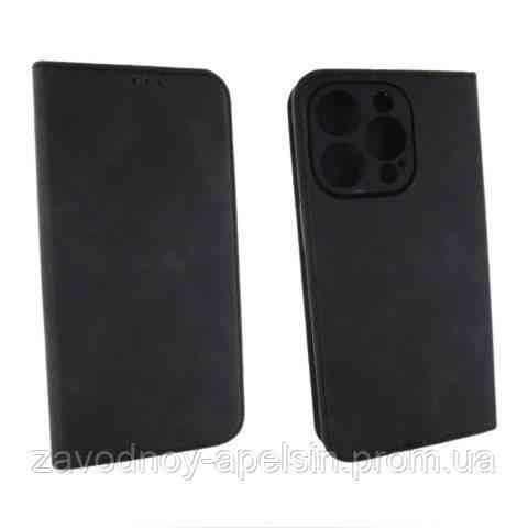 Чехол книжка iPhone 14 Pro Защита камеры (черный) Одесса