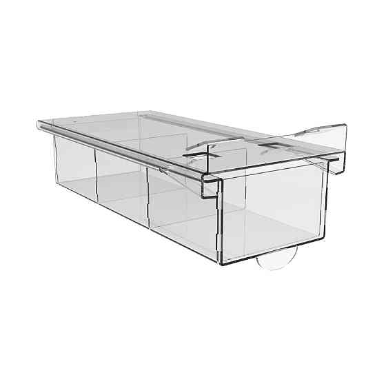 Підвісний висувний ящик EKOSTAR 3 комірки 104х285х62 Київ