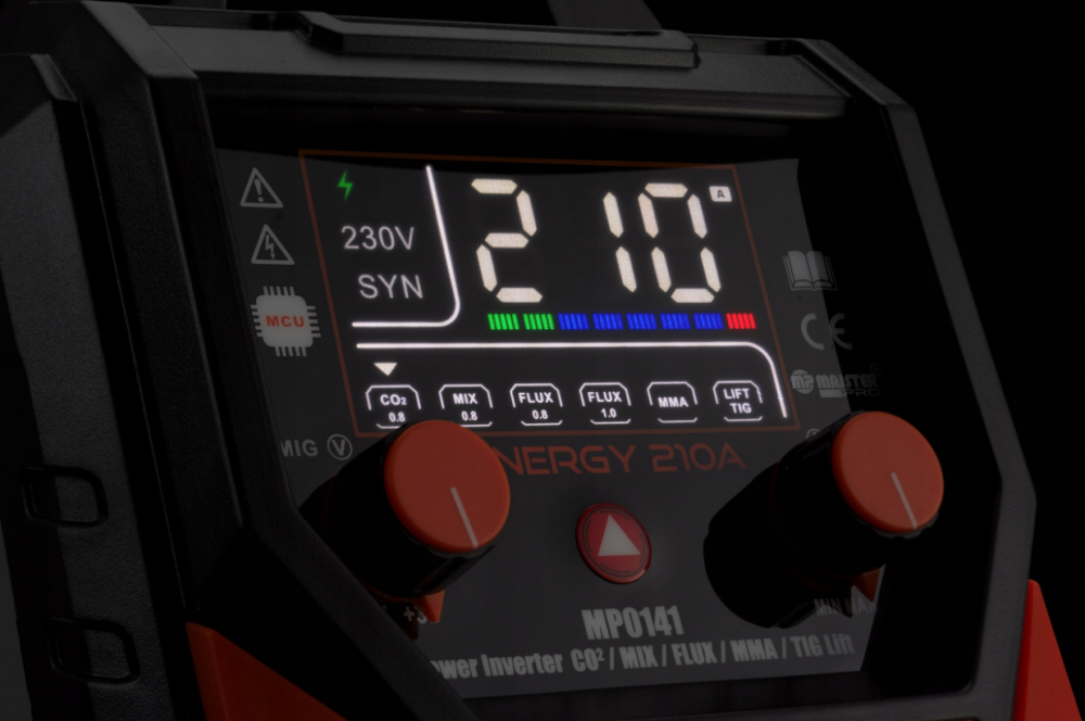 Инверторный сварочный аппарат MIG CO₂ FLUX MMA TIG 210A Majster Pro (Польша) Киев - изображение 8