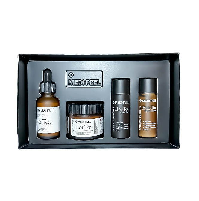 Набір омолоджуючих засобів з пептидами BOR - TOX 5 Peptide MULTY CARE KIT Medi-Peel 4 одиниці Київ - фото 2