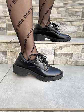 ЭФА Туфлі жіночі EFA T29 чорні (весна-осінь, шкіра натуральна) (3165) Коломыя