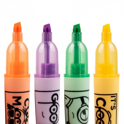 Набор маркеров Yes текстовый Minions 4 шт (390712) Винница - изображение 3