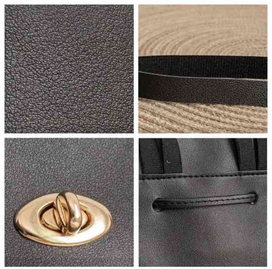 Маленький женский рюкзак, женская сумочка, сумочка для девушек, темно-коричневый, р 22*8,5*17,5см, кожзам Киев