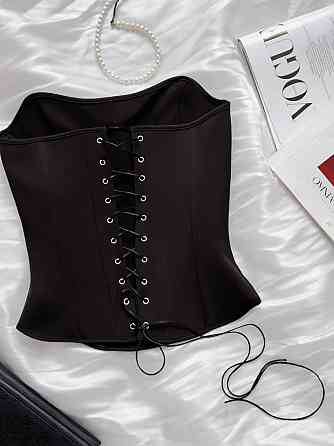 Жіночий базовий корсет костюмка Lux Чорний, 44/46 Одеса