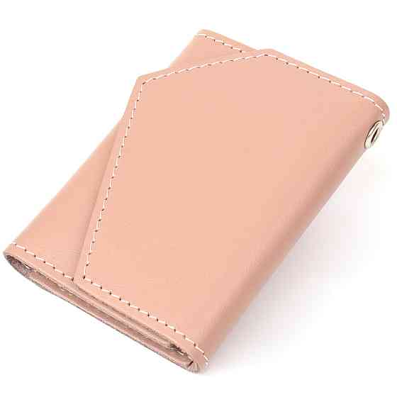 Ключница из натуральной кожи GRANDE PELLE 11393 Розовый Киев