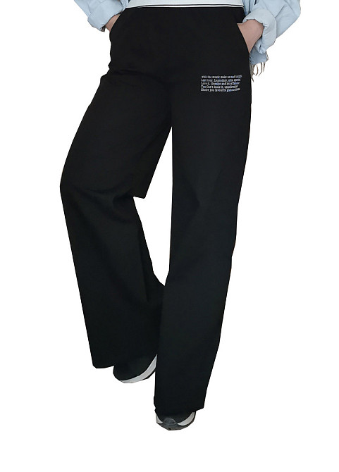 Брюки палаццо cotton Q 01091-2 42-44 Киев - изображение 3