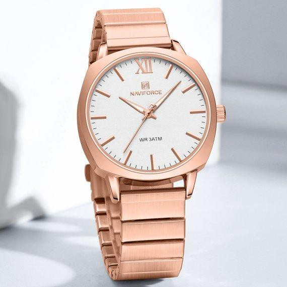 Женские наручные часы Naviforce Rome (Розовое золото) Винница - изображение 6