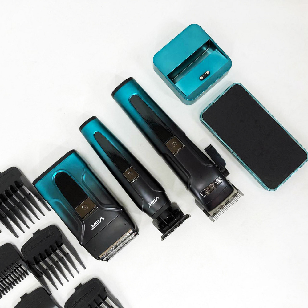 Класна машинка для стрижки волосся, Акумуляторна машинка-тример для стрижки волосся PY-16 Львів - фото 7