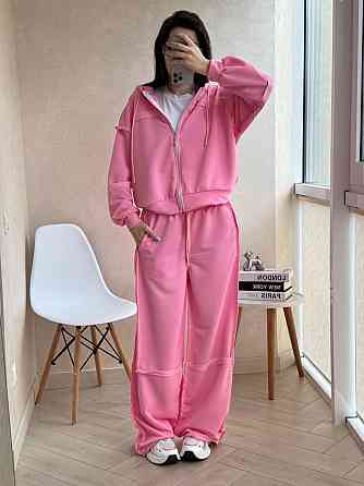 Женский оверсайз костюм двойка турецкая петля Одесса