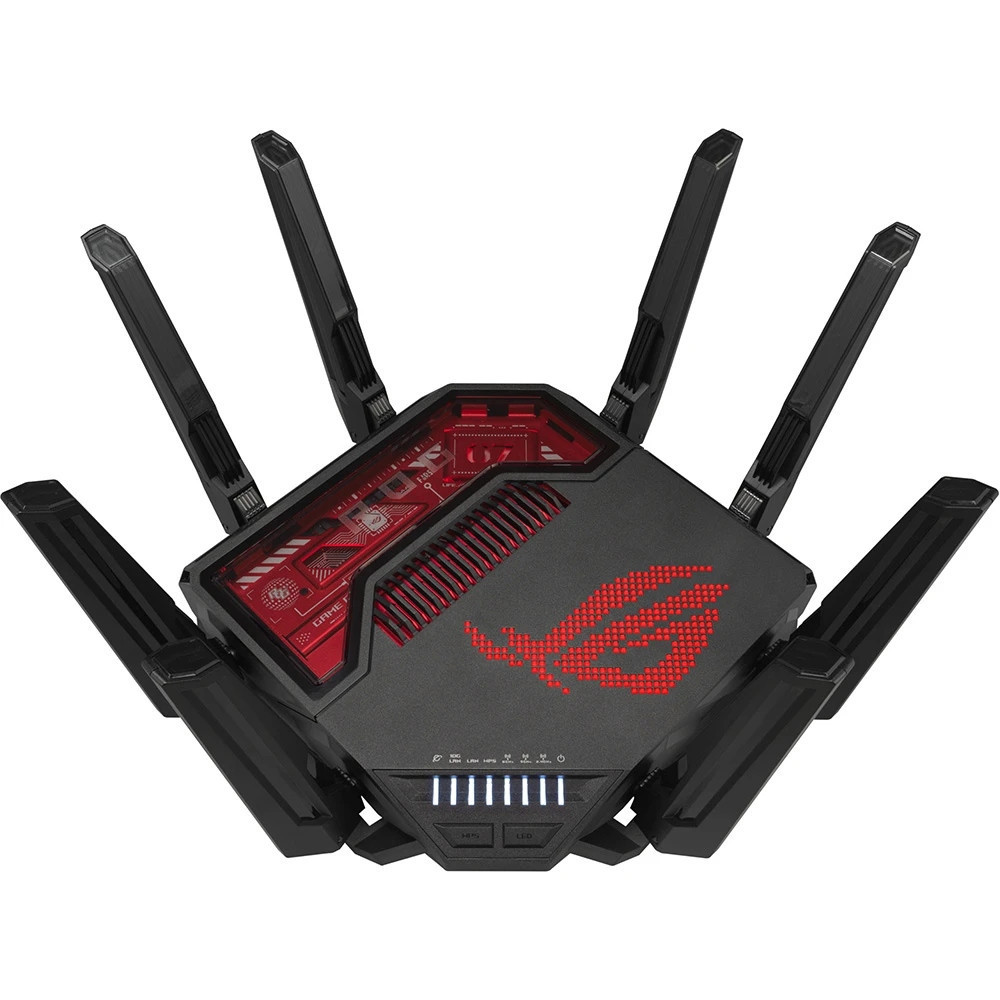Бездротовий маршрутизатор Asus ROG Rapture GT-BE19000 (90IG0850-MO9A0V) Black Харків - фото 10