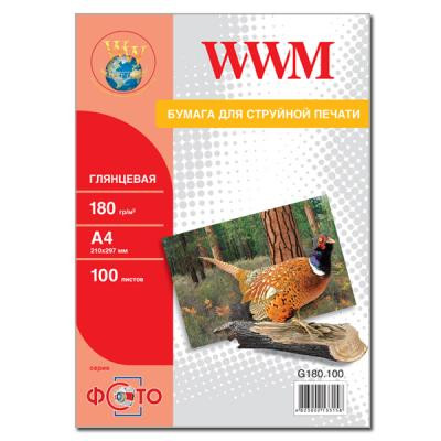 Фотобумага WWM A4 (G180.100) Винница - изображение 1