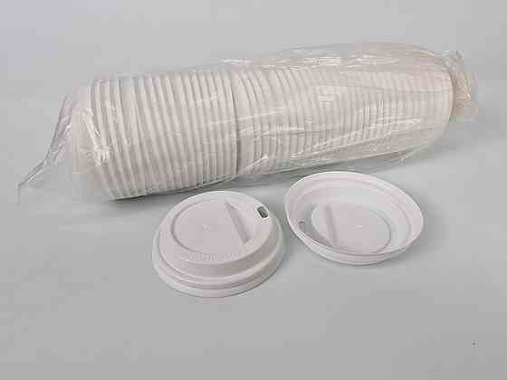 Кришка на склянку бумаж.250мл ф75 (гар) на Маєстро (50 шт) Харків