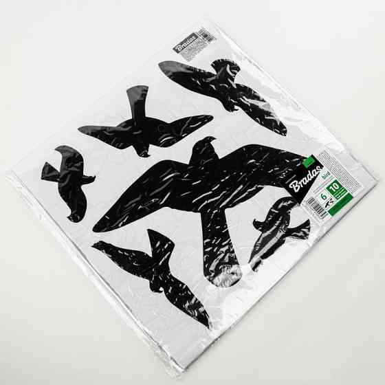 Наклейки для отпугивания птиц, БОЛЬШИ 6 шт., 10 листов, CTRL-BR002 Киев