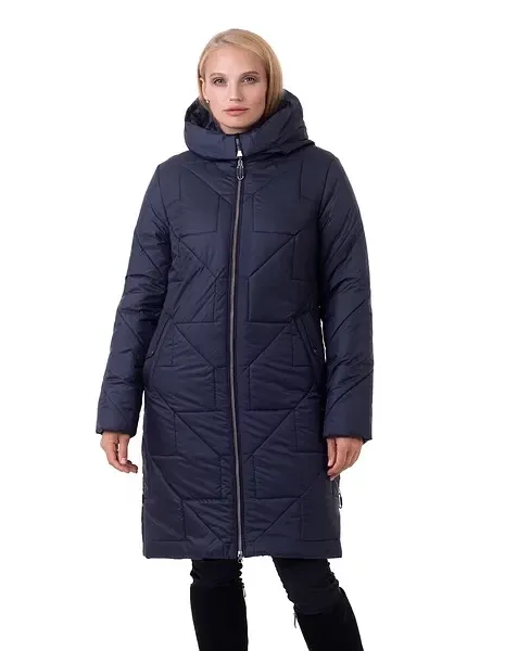 Женская зимняя длинная куртка с натуральным мехом.  46-60р Киев - изображение 2