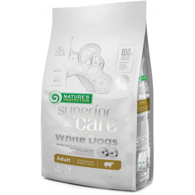 Сухий корм для собак Nature's Protection NP Superior Care White Dogs Adult Small and Mini Breeds 4kg (NPSC45833) Вінниця - фото 1