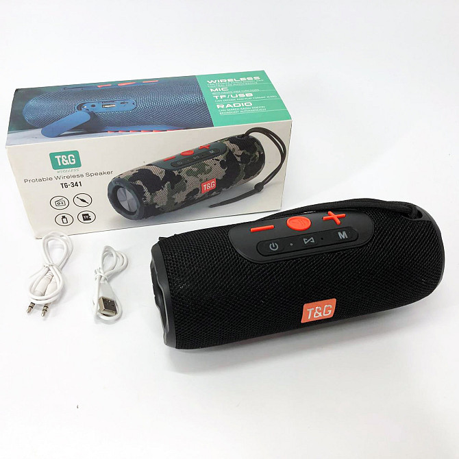 Блютуз-колонка с usb-портом, Беспроводная колонка Bluetooth с радио, Колонка на аккумуляторе маленькая GS-60 Львов - изображение 2