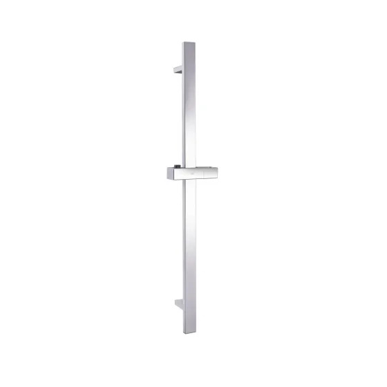 Душова стійка з тримачем універсальна Qtap Lepit 705 мм прямокутна QTLEP82103NC Chrome Київ