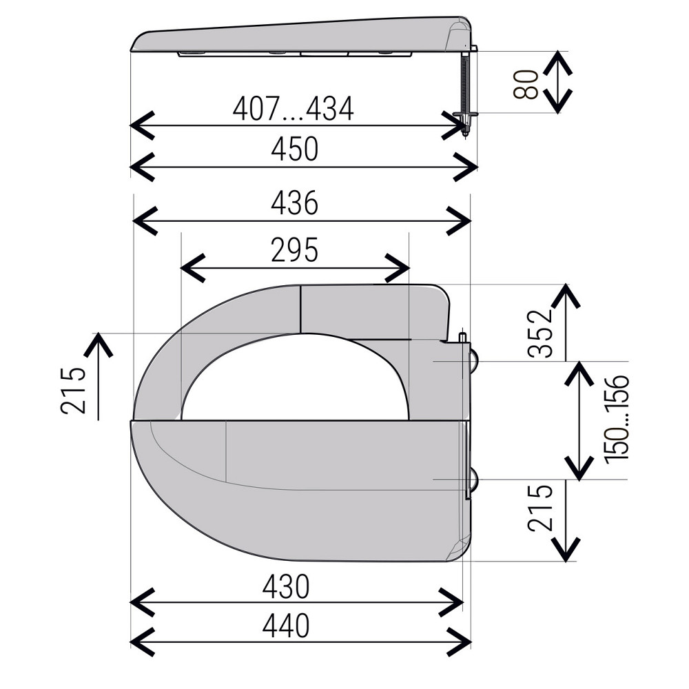 Сидіння для унітазу AURORA OPTIMUM Київ - фото 8