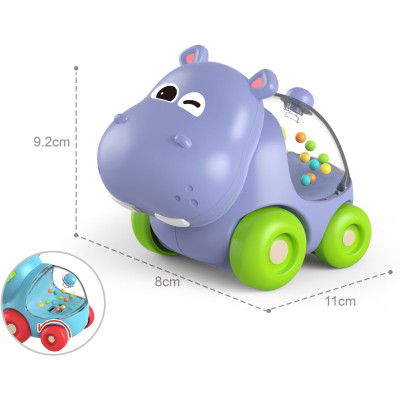 Розвиваюча іграшка Iggy Ziggy Машинка-бегемот (3858894675753) Вінниця - фото 2