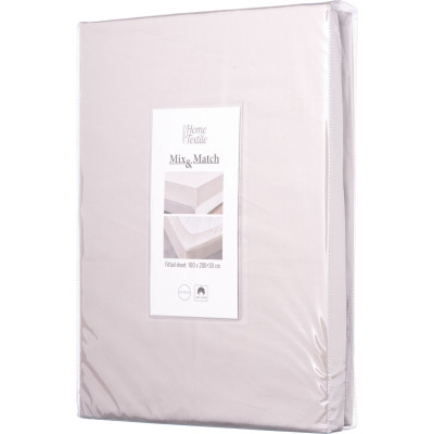 Простирадло Ardesto на резинці Mix&amp;Match сатин 180х200+30 см айворі (ART1820FSC) Вінниця - фото 6