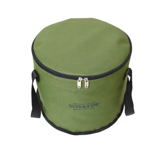 Відро для прикормки з кришкою Novator VD-2 (30x23 см) Киев