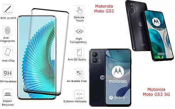 Захисне скло HyperGlass Pro для Motorola Moto G52, Moto G53 5G – максимальна чутливість та захист Київ