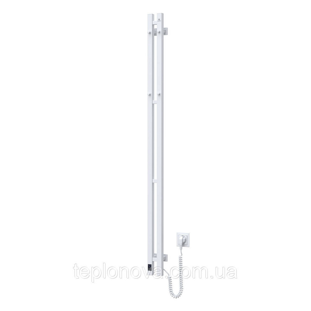 Сушарка для рушників Navin Силует Квадро 90х1500 Sensor права, біла Чернівці - фото 1