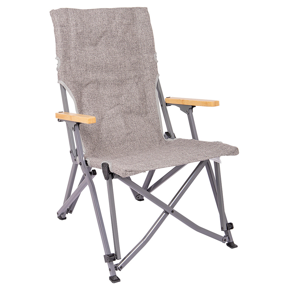 Кресло раскладное Bo-Camp Chelsea Grey (1204810) Винница - изображение 1