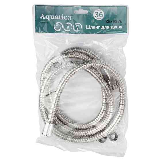 AQUATICA Шланг для душа 1/2" SS с подшипником 175см AQUATICA XB-9376 (9792042) Київ