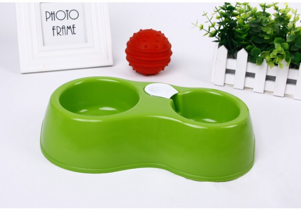 Годівниця поїлка автоматична для собак і для котів (салатовий) Вінниця - фото 1