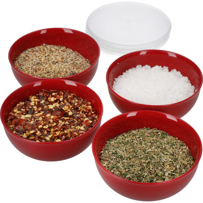 Пиала KitchenAid Universal, набір 4 шт з кришками, 28 г (KQG177BXERE) Винница - изображение 12