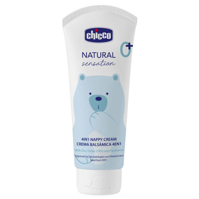 Дитячий крем Chicco Natural Sensation захисний під підгузок 4 в 1 100 мл (11520.00) Вінниця - фото 1