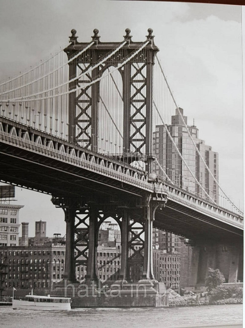 Шпалери вінілові на флізелін розширюють простір вид на місто міст Київ - фото 2