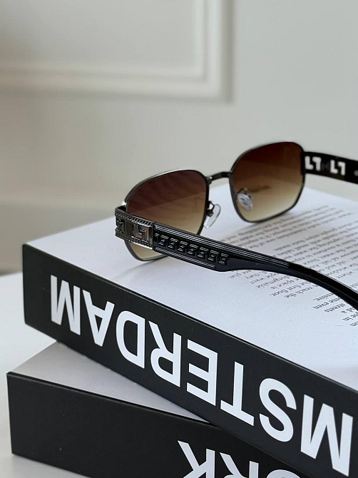 Модные очки унисекс на среднее лицо с металлической оправой MasterSem Киев - изображение 7