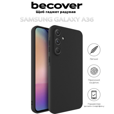 Чехол для мобильного телефона BeCover Samsung Galaxy A36 SM-A366 Black (713023) Винница - изображение 6