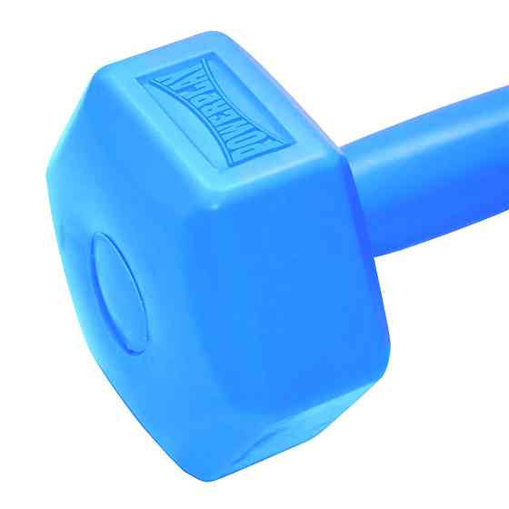 Гантель композитна PowerPlay 4124 Hercules 3 кг. Синя (1 шт.) Кам'янське