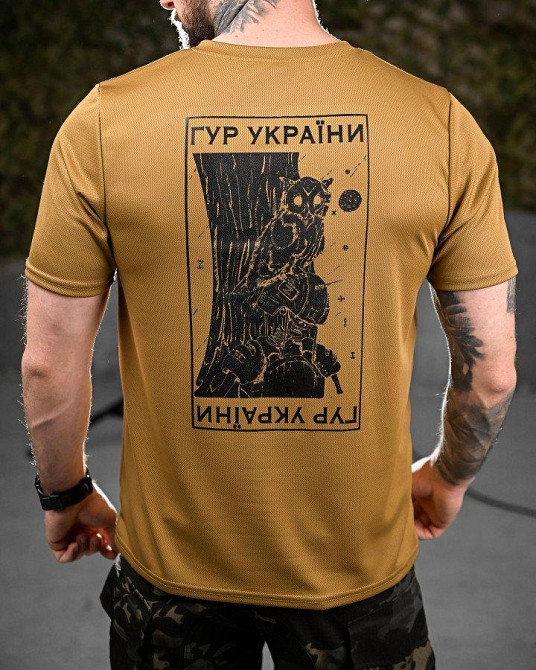 Тактична потовідвідна футболка Oblivion розвідка койот ДЛ7031 Одеса - фото 3