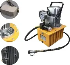 Насос Elektryczna pompa hydrauliczna, ciśnienie 700 bar, wszechstronne zastosowanie, żółta Киев