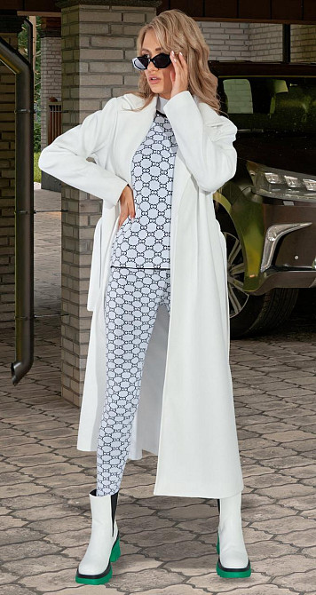 Кашемірове пальто з розрізами Київ - фото 3