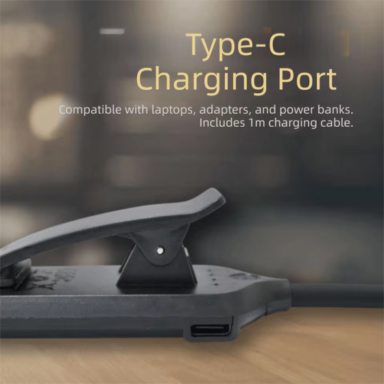 Аккумуляторная LED лампа для чтения Easy Clip, 3 режима света, 14 светодиодов, гибкая USB лампа на прищепке Киев
