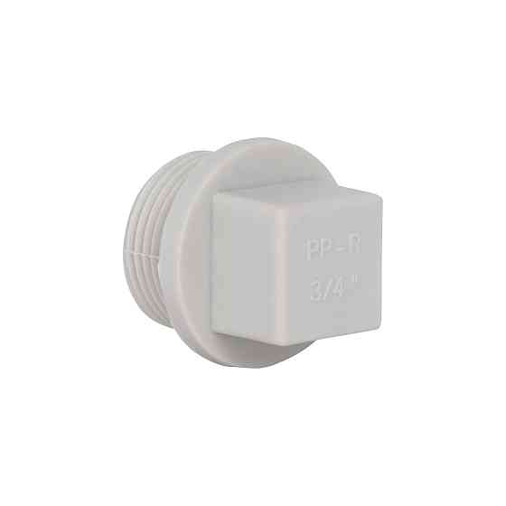 Заглушка PPR Thermo Alliance с резьбой 20х3/4