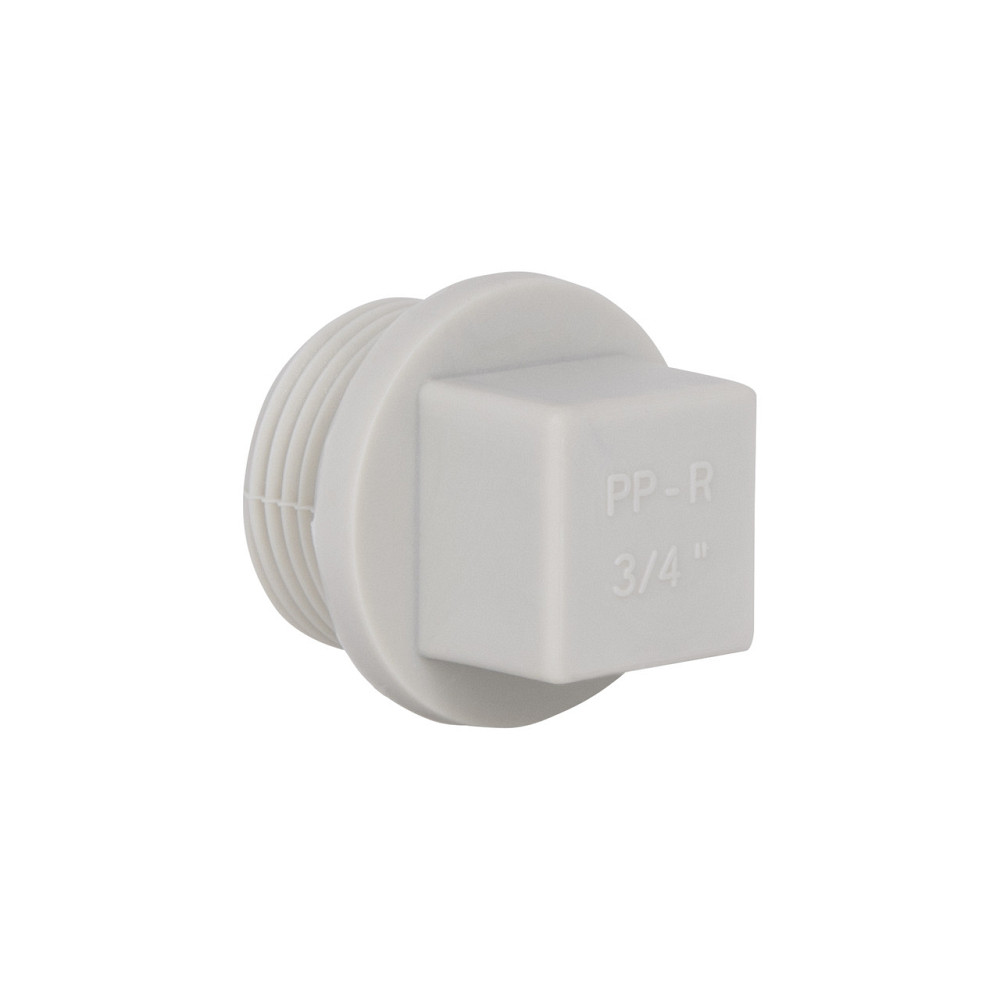 Заглушка PPR Thermo Alliance с резьбой 20х3/4