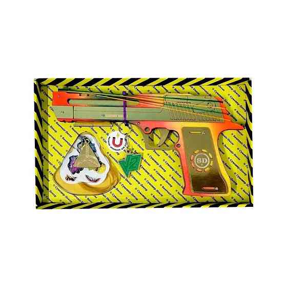 Зібрана модель Резинкостріл "DESERT EAGLE" Ultra Сувенір-Декор DE-U-B Вінниця