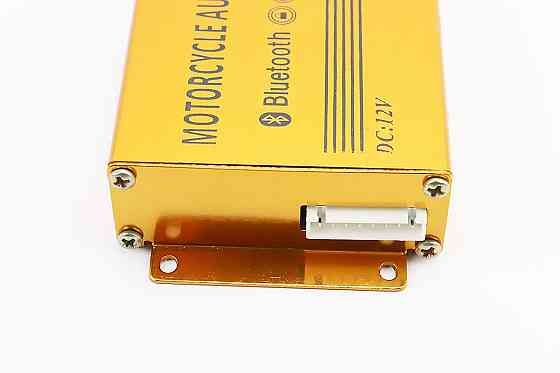 АУДІО-блок (Bluetooth, МРЗ-USB / SD, FM-радіо, пультДУ, сигналізація) + колонки 2шт (чорні) Київ