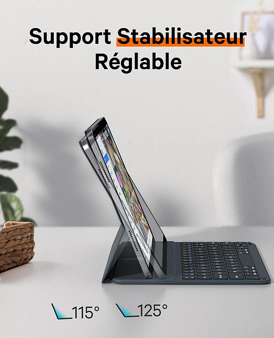 Магнитный чехол CHESONA A2902 с клавиатурой для iPad Air 11 Inch (M3/M2, 2025/2024) Pro 11 (4th/3rd/2nd/1st Gen) & Air 5th/4th Днепр - изображение 9