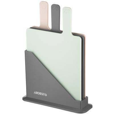 Дошка для нарізання Ardesto Fresh Set 3 шт 24,1 х 33 х 7,9 см (AR1403GB) Вінниця - фото 1