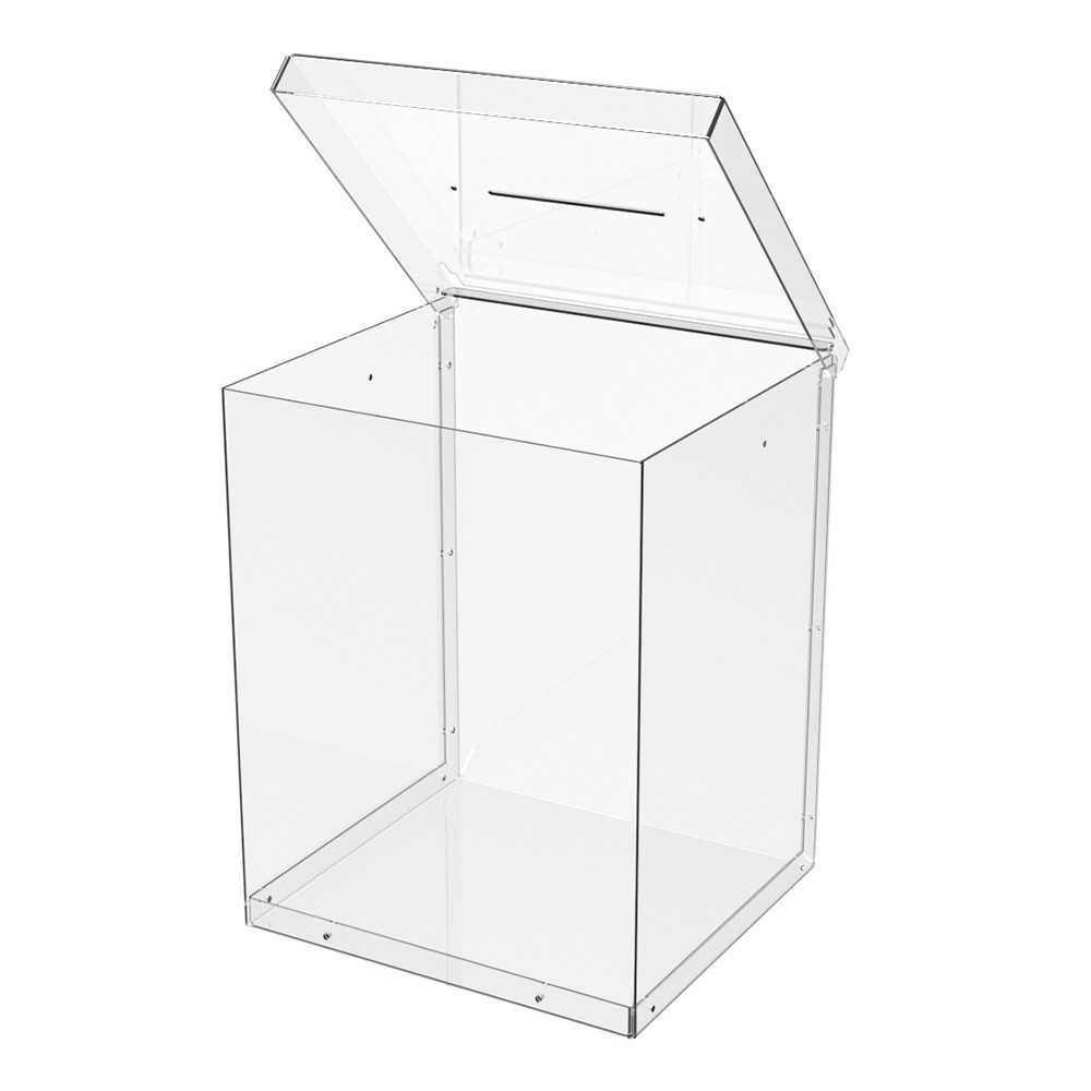 Ящик EKOSTAR без замка для пожертвований и сбора денег 200x180x250. Объем 9 литров Киев - изображение 5