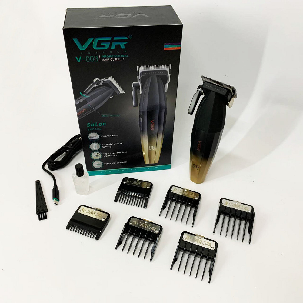 Сімейна машинка для стрижки волосся VGR V-003, Електрична акумуляторна машинка для стрижки RH-84 Івано-Франківськ - фото 2